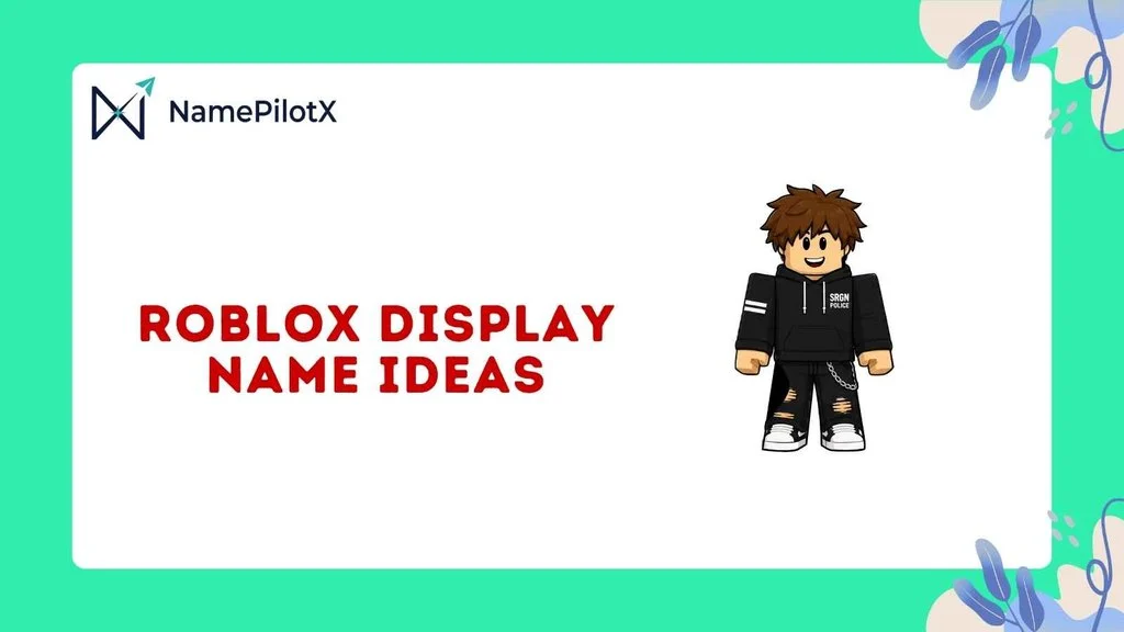 Roblox Display Name Ideas