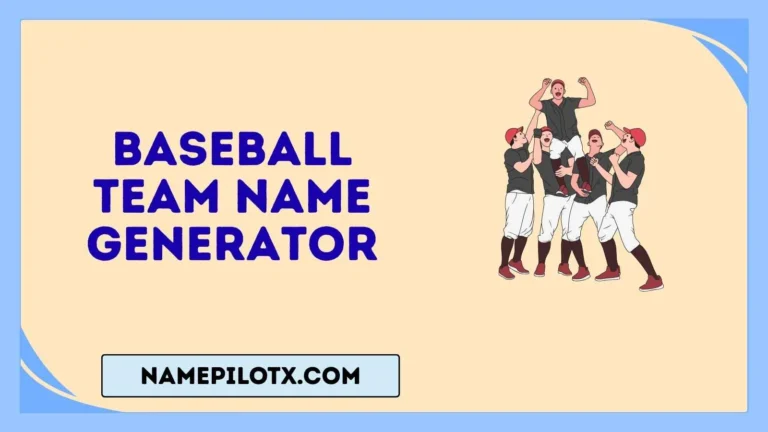 baseball team name generator