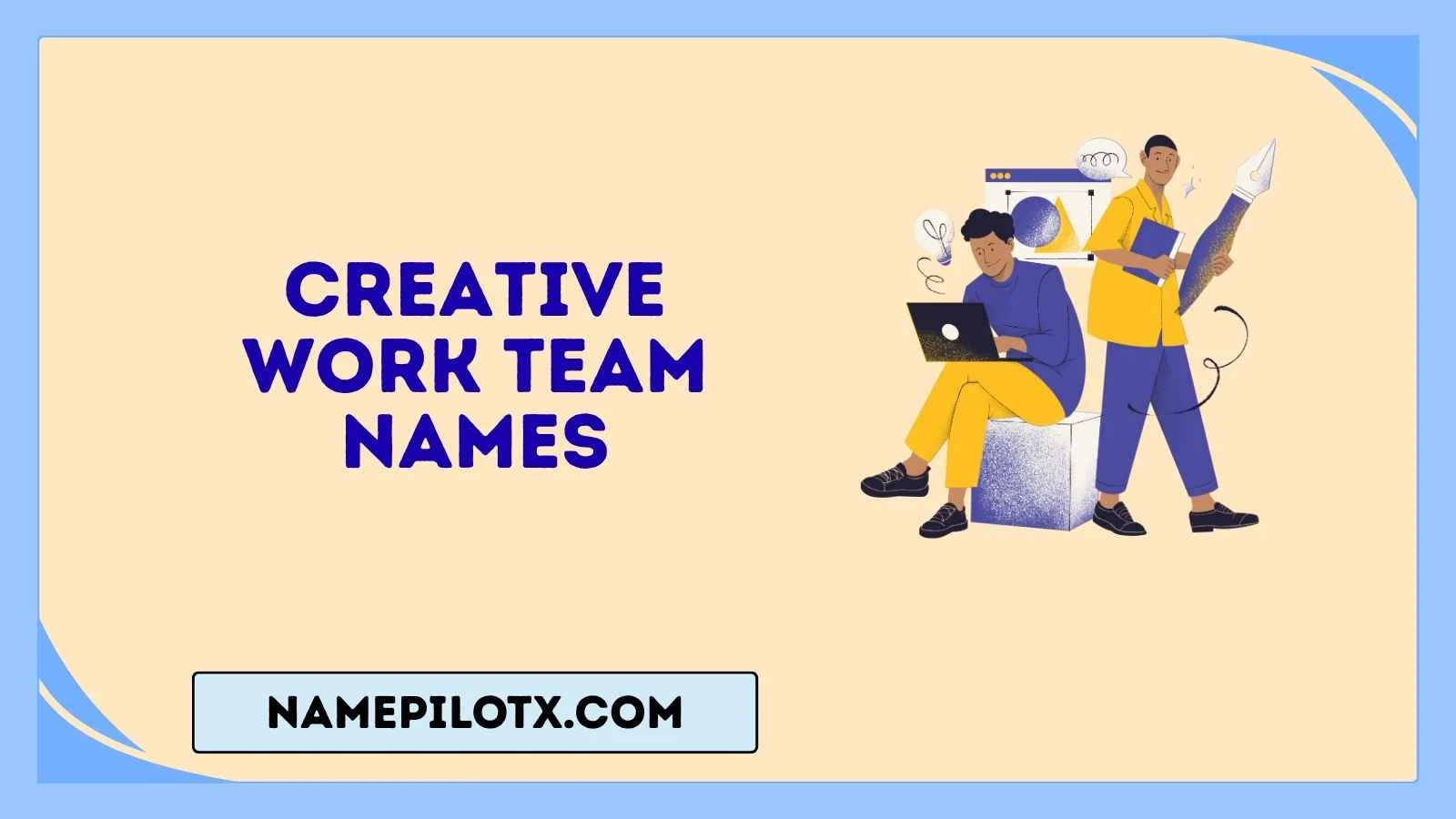 creative work team names