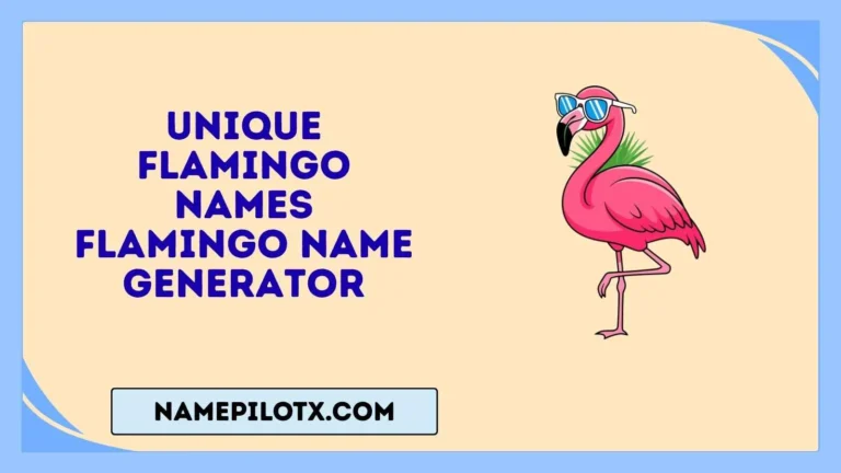unique flamingo names flamingo name generator