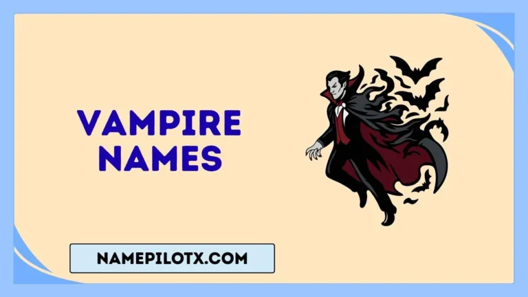 vampire names