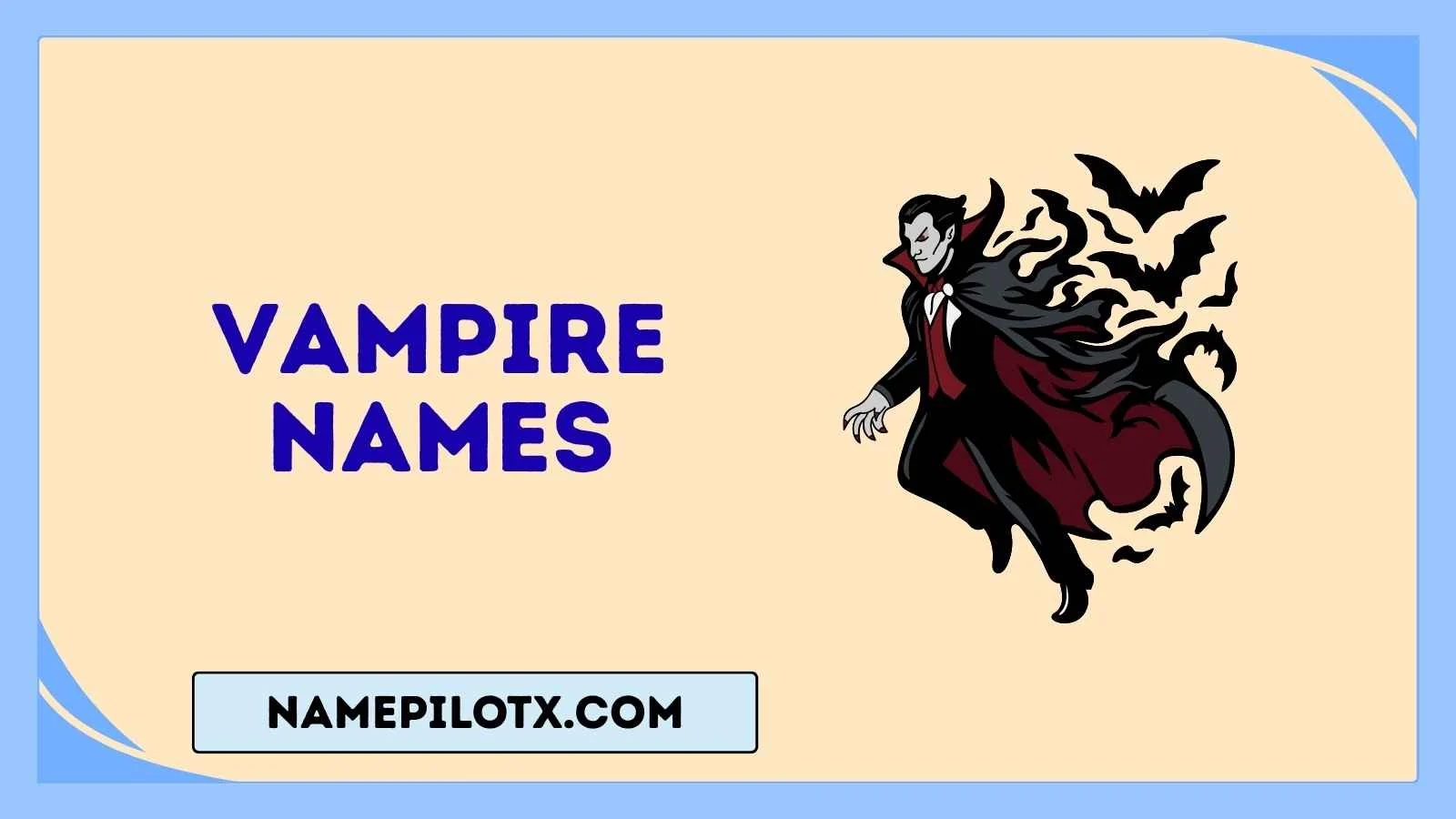 vampire names