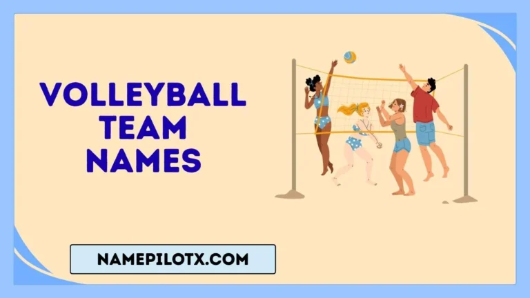 volleyball team names