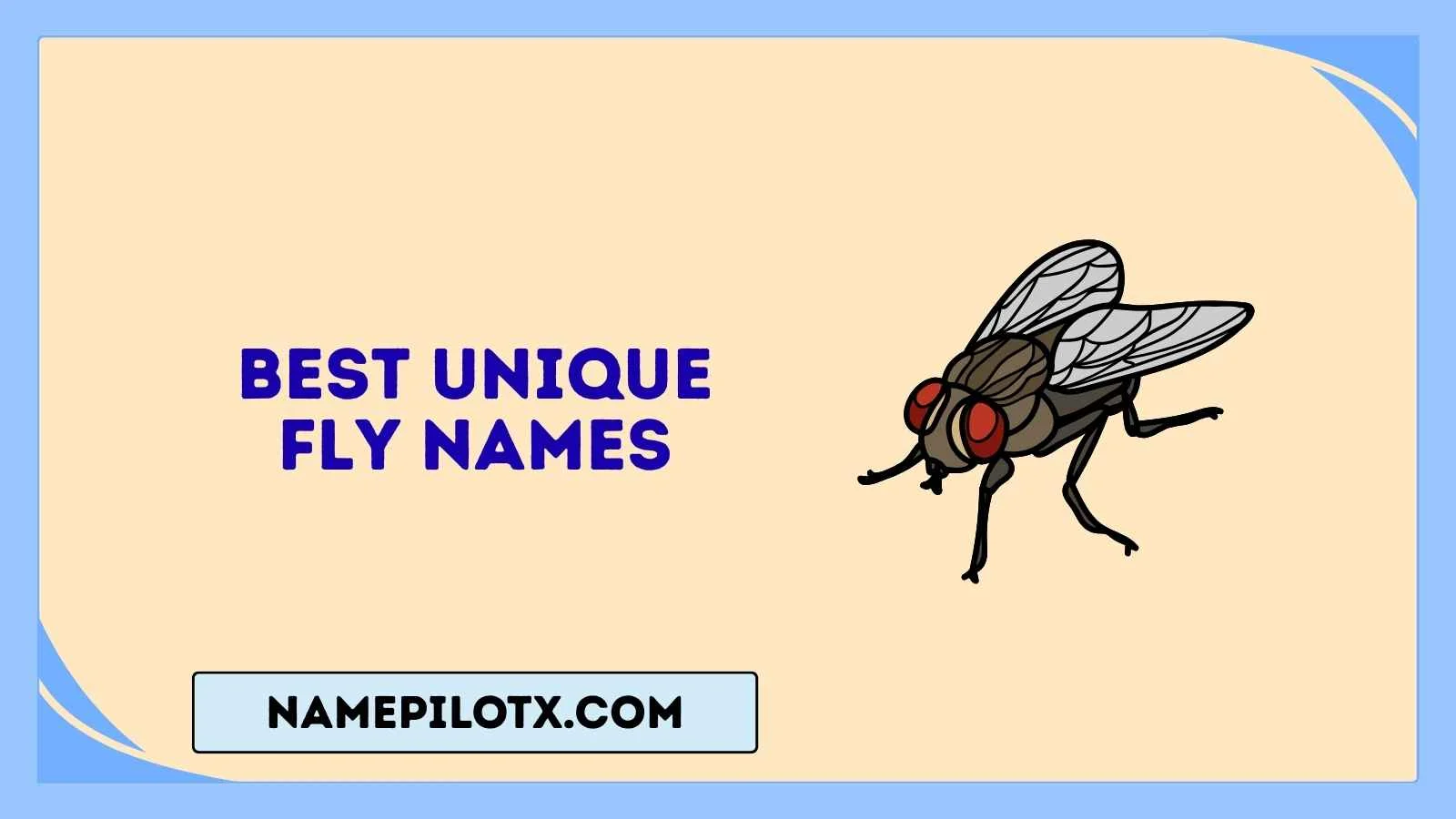 best unique fly names