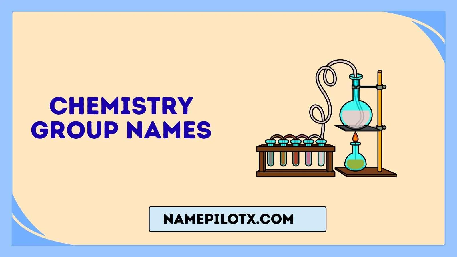Chemistry Group Names