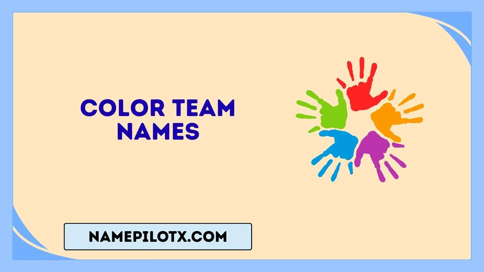 color team names