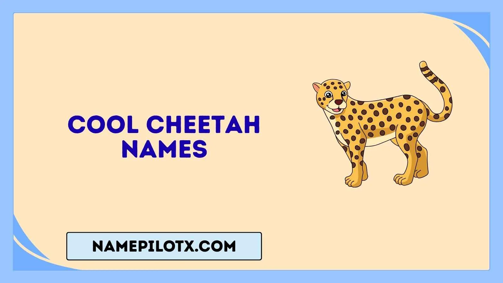 cool cheetah names
