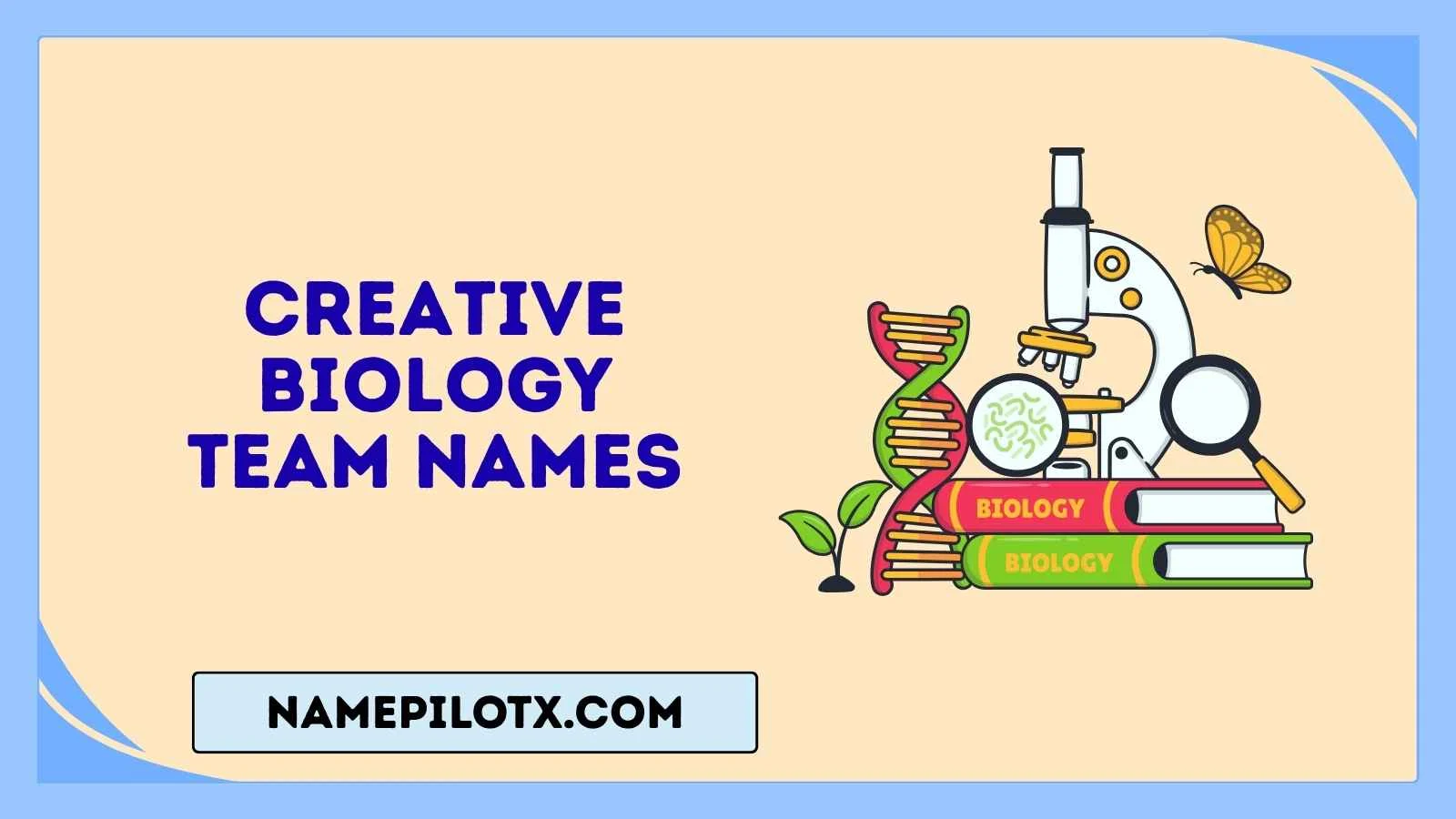 creative biology team names