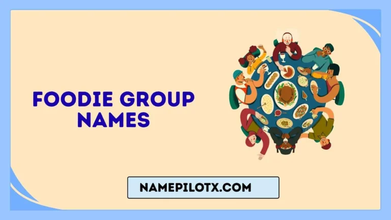 Foodie Group Names
