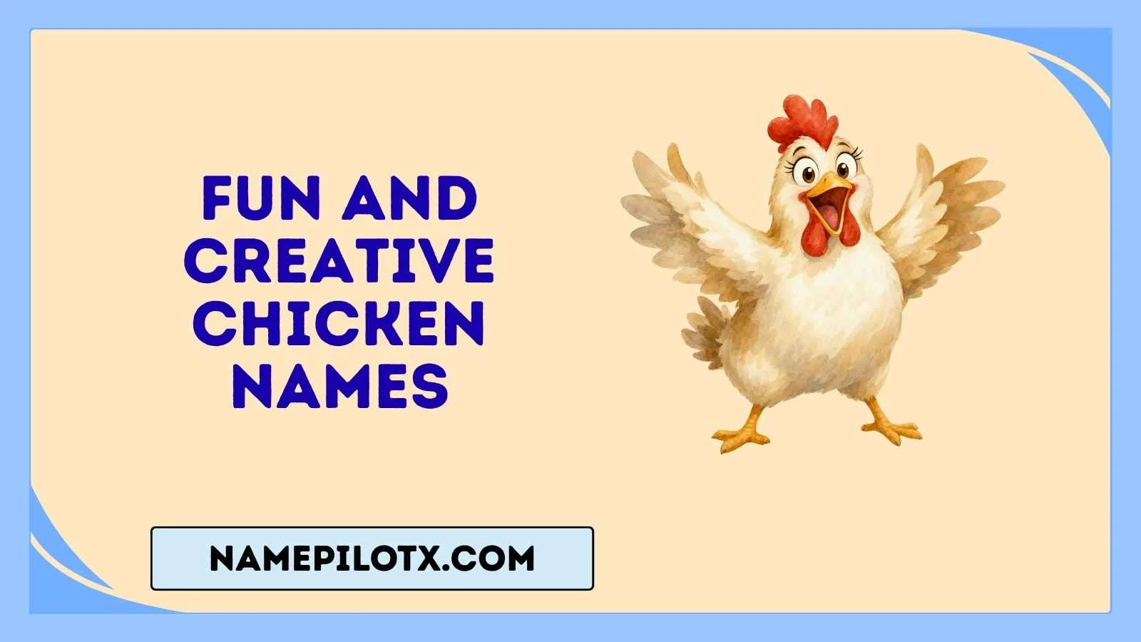 fun and creative chicken names