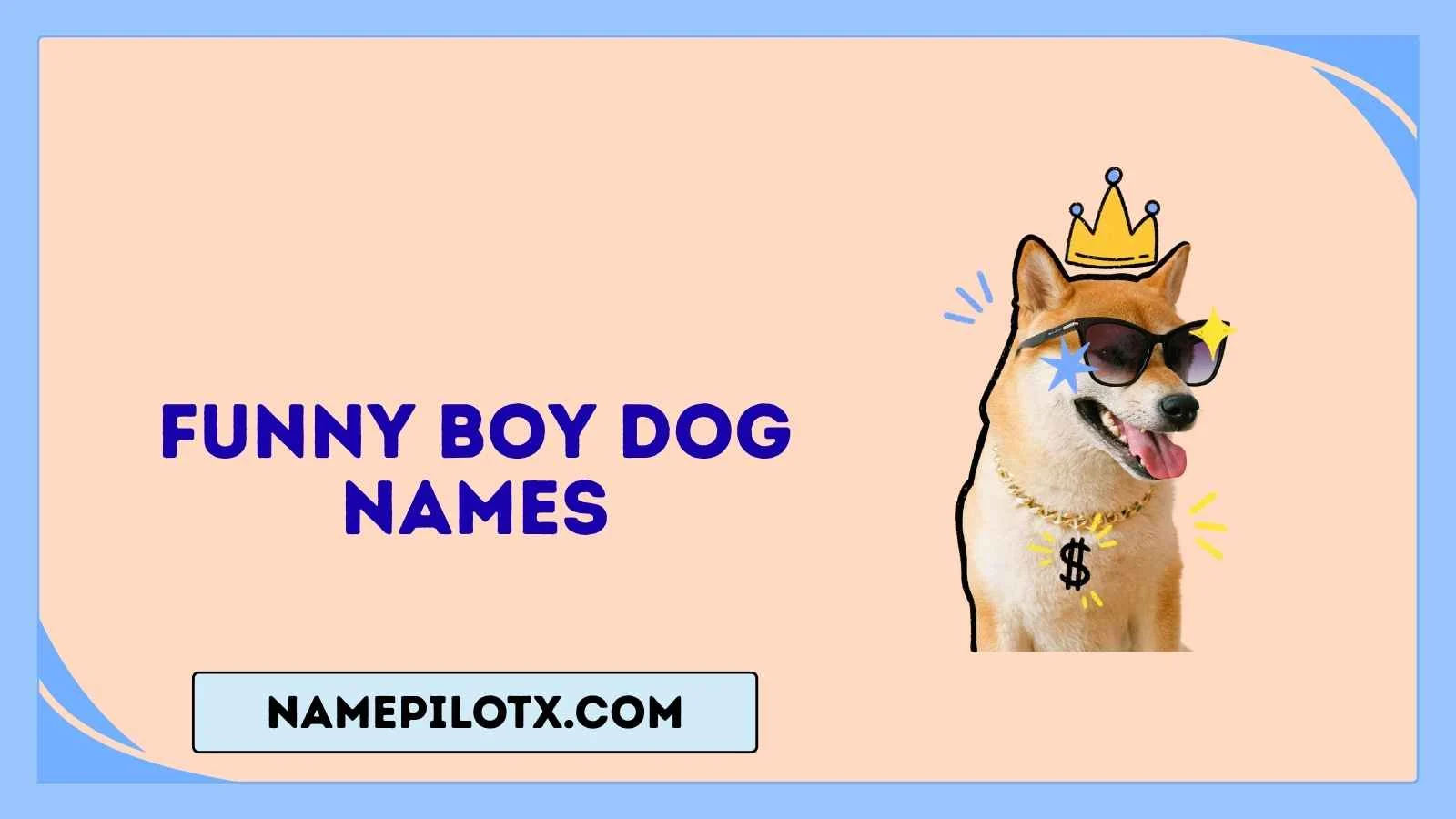 funny boy dog names