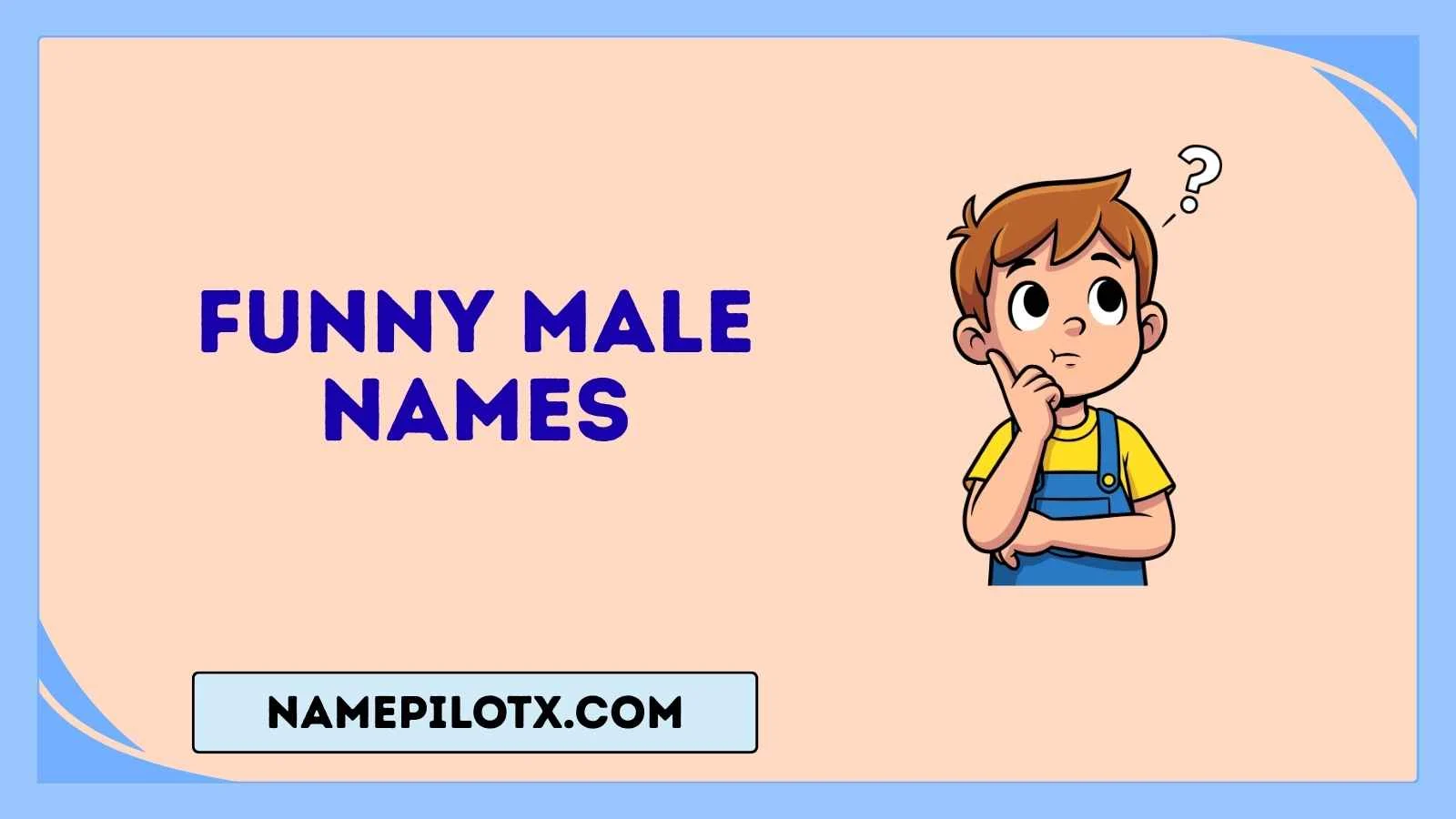 funny male names
