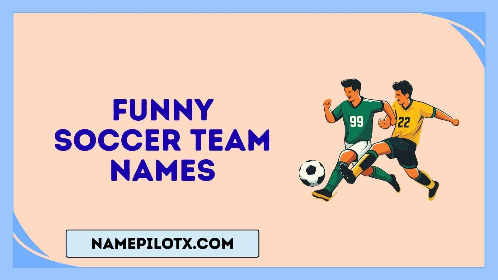 funny soccer team names
