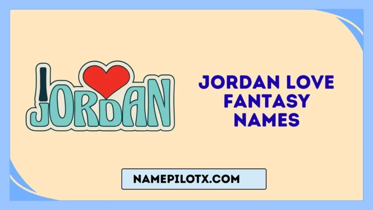 Jordan Love Fantasy Names