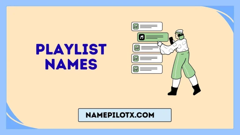 Playlist Names