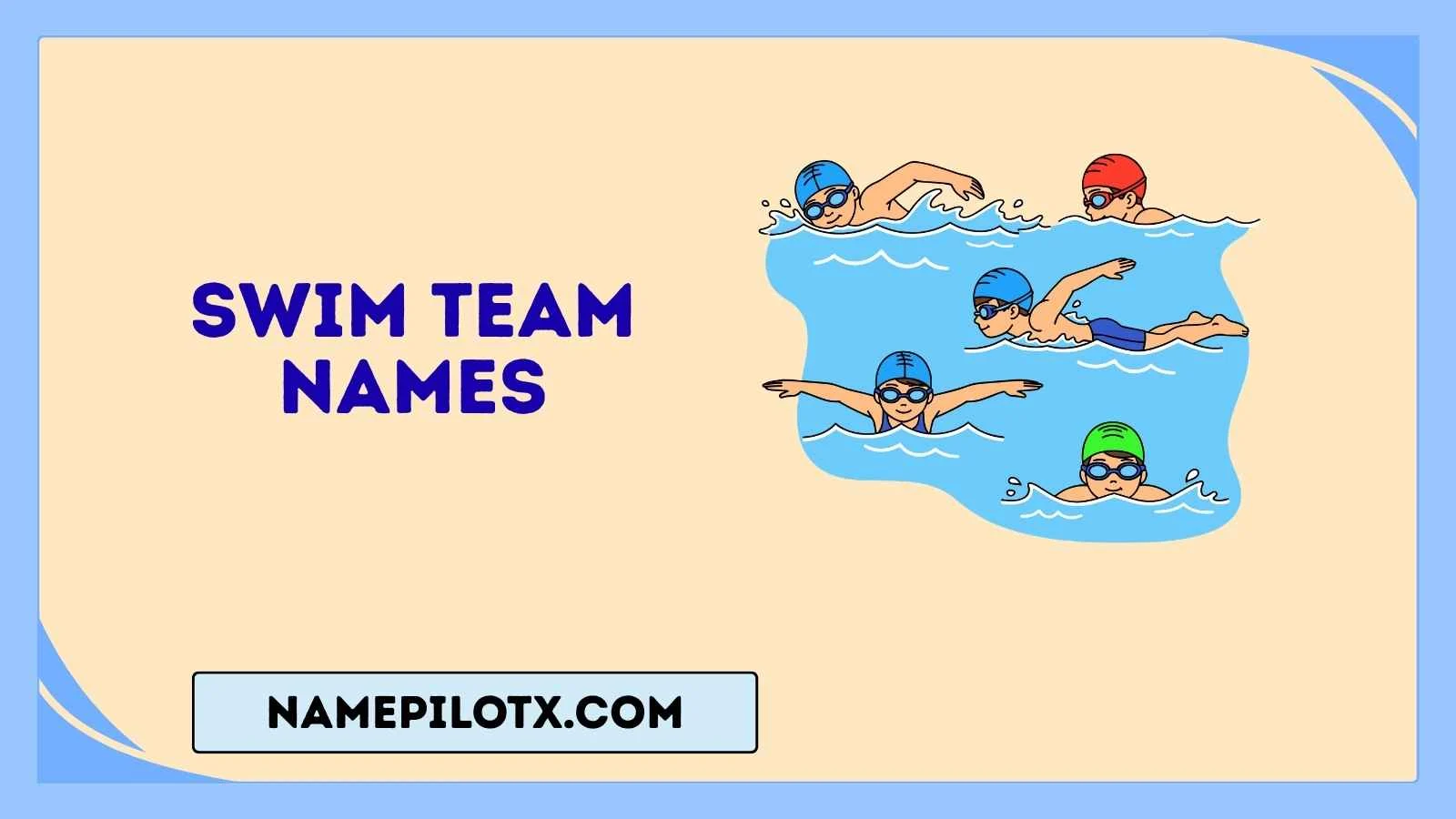 swim team names