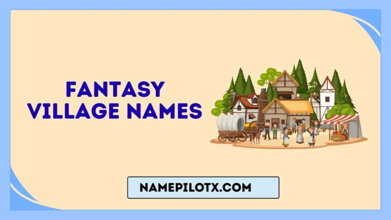 Fantasy Village Names