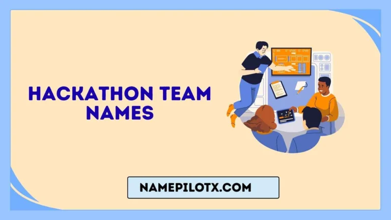 Hackathon Team Names