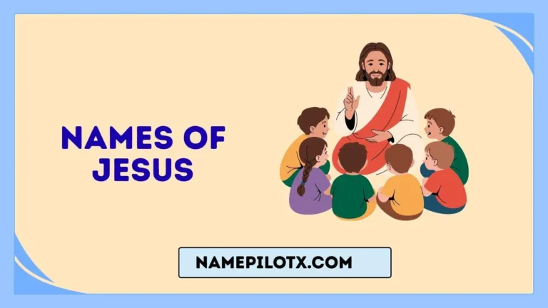 Names Of Jesus