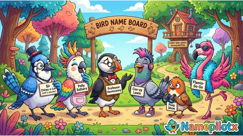 funny bird names