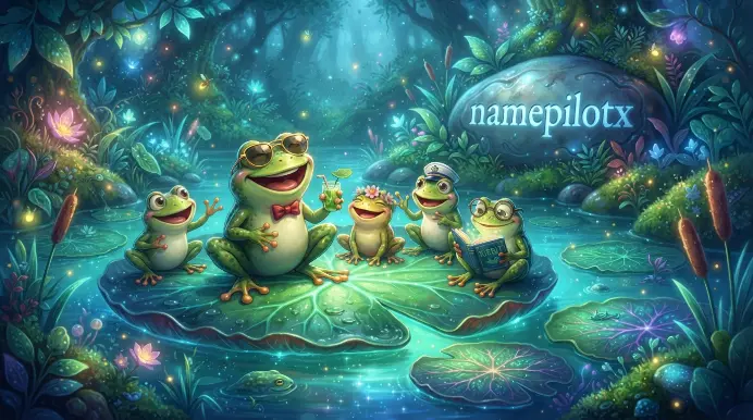 funny frog names