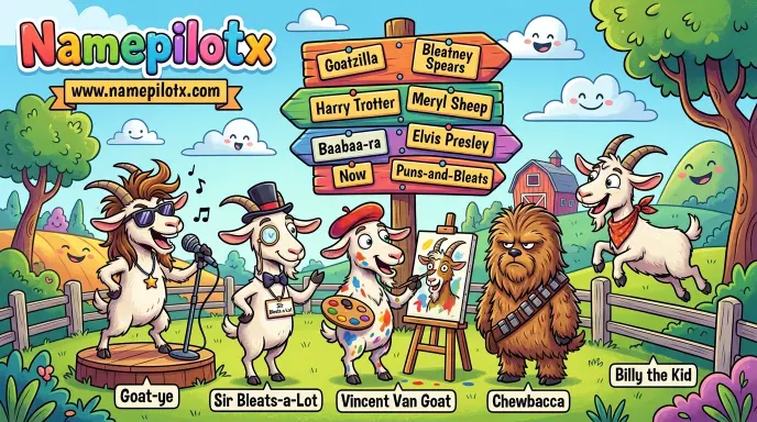 funny goat names