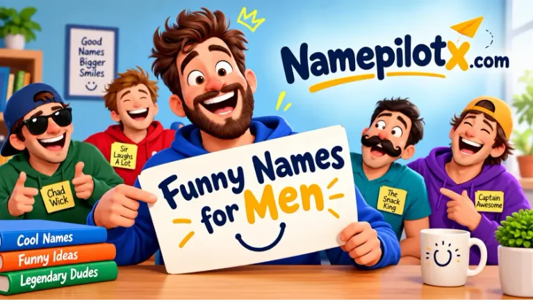 funny names for men
