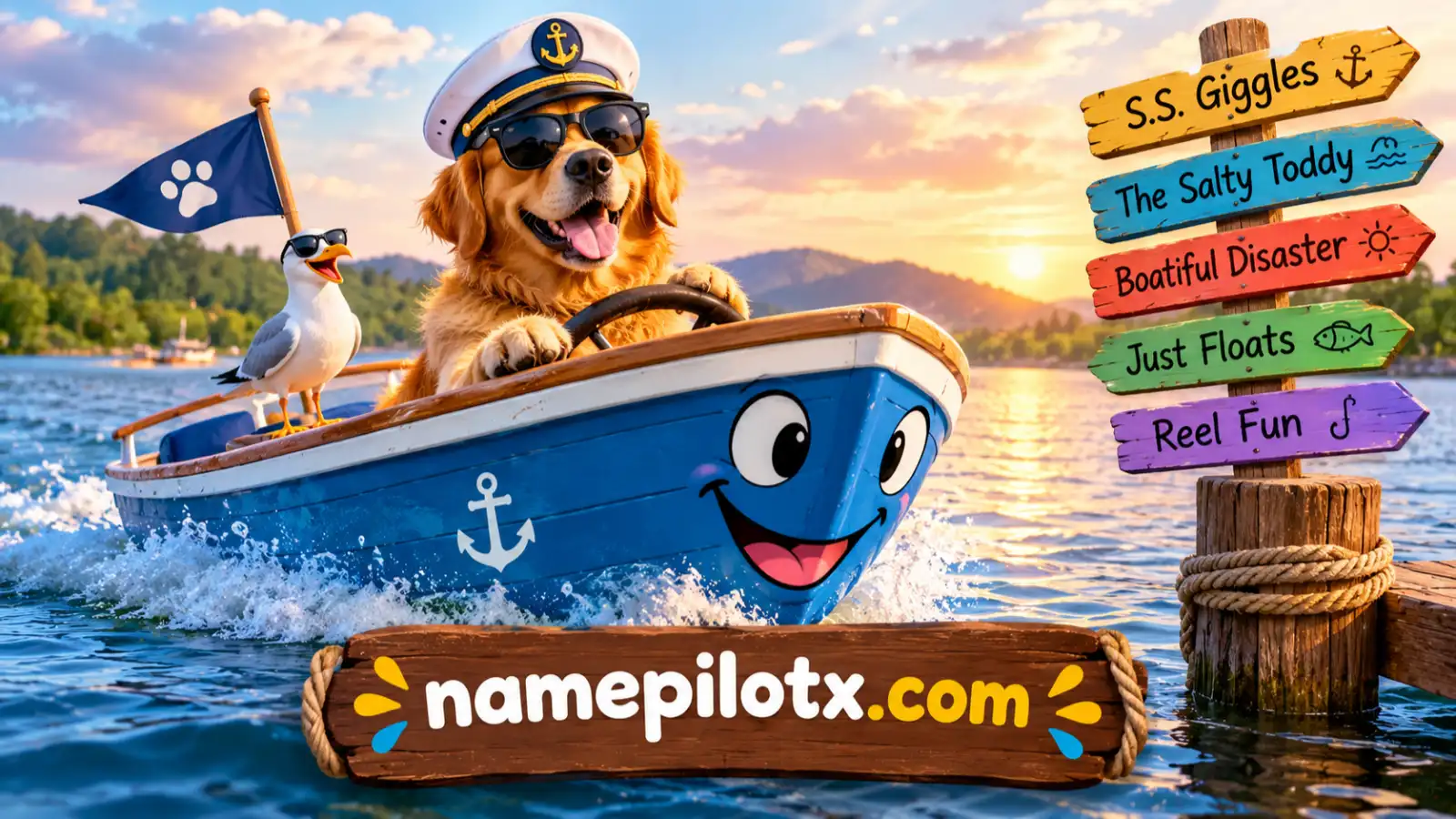 funny boat names