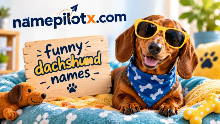 funny dachshund names