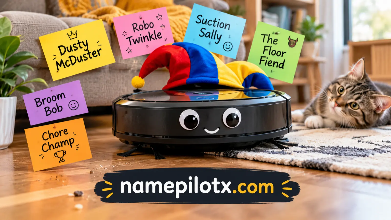 funny robot vacuum names