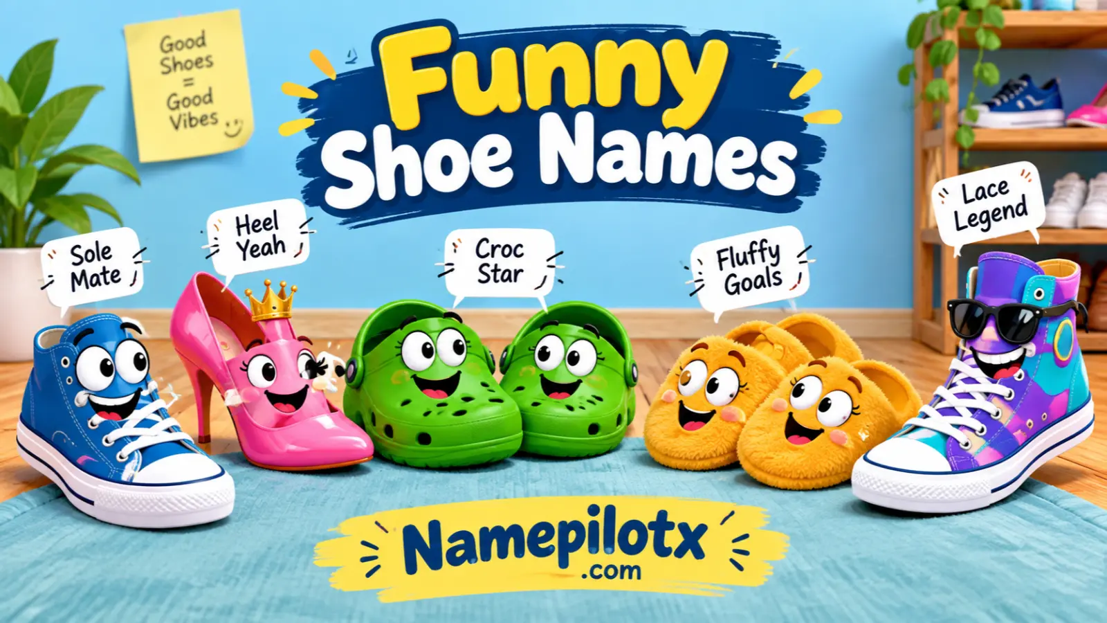 funny shoe names