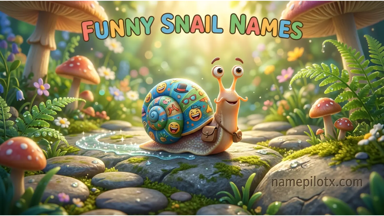 funny snail names